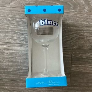 Oversized 12oz "Blurry" Wine Glass-giftable goods